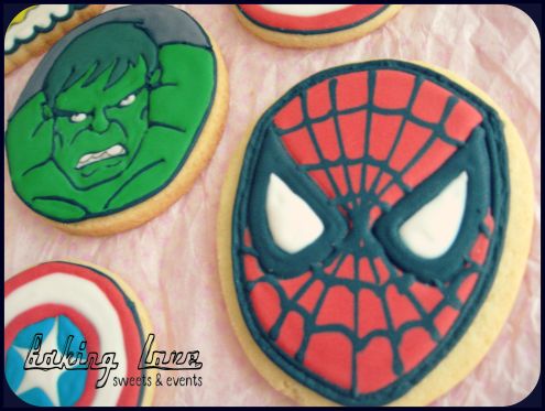 Marvel cookies